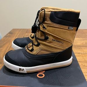 Merrell Youth Insulated Waterproof Snow Boots
